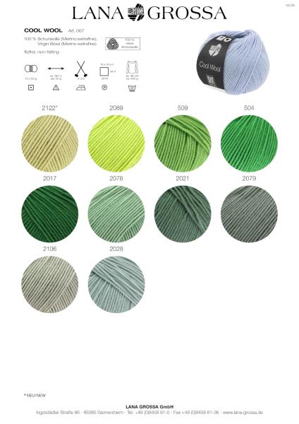 Cool Wool 2025 Farbkarte 6